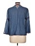 Johnny Was Blue 3/4 Sleeve Blouse Size L - photo 2