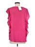 Entro 100% Polyester Pink Short Sleeve Blouse Size M - photo 2