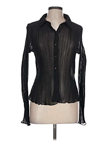 Topshop Long Sleeve Blouse (view 1)
