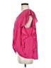 Entro 100% Polyester Pink Short Sleeve Blouse Size M - photo 5