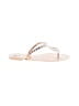 Shade & Shore Ivory Flip Flops Size 9 - photo 1