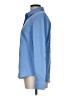 Halogen Color Block Blue Long Sleeve Button-Down Shirt Size L - photo 5