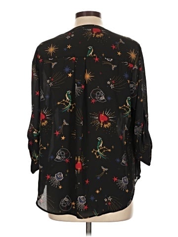 Torrid 3/4 Sleeve Blouse (view 2)