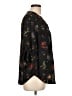 Torrid 100% Polyester Stars Black 3/4 Sleeve Blouse Size Lg Plus (0) - photo 4