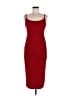 Reformation Solid Red Cocktail Dress Size M - photo 1