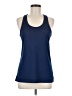 Nike 100% Polyester Blue Active Tank Size M - photo 1