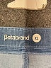 Betabrand Hearts Blue Jeans Size XL - photo 4