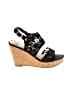 Fergalicious Black Wedges Size 6 1/2 - photo 1