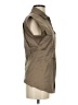 FRAME Tan Sleeveless Button-Down Shirt Size XS - photo 4