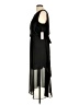 Bisou Bisou 100% Polyester Solid Black Casual Dress Size 10 - photo 5