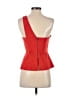 BCBGMAXAZRIA Red Sleeveless Top Size S - photo 2