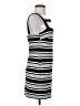 Hutch Stripes Black Casual Dress Size S - photo 4