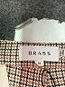 Brass Houndstooth Gray Dress Pants Size 14 - photo 4