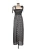 ee:some 100% Polyester Gray Casual Dress Size L - photo 2