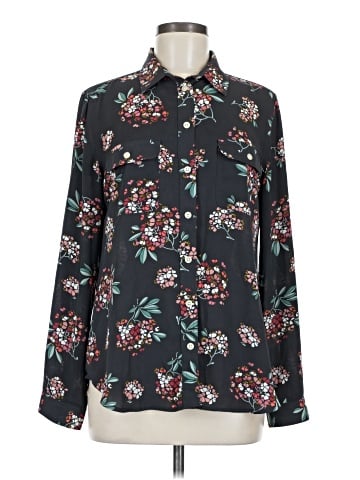 Ann Taylor LOFT Long Sleeve Blouse (view 1)