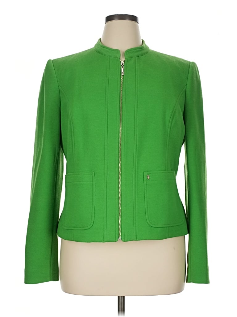 Pre-owned Tommy Hilfiger Jacket In Green