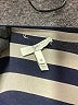 Joie 100% Silk Stripes Silver Blouse Size M - photo 7