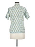 Assorted Brands 100% Cotton Blue Short Sleeve Blouse Size M - photo 2