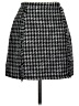 Lulus 100% Polyester Houndstooth Gray Casual Skirt Size M - photo 1