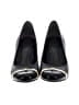 Tory Burch 100% Leather Black Wedges Size 8 - photo 2
