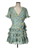 Lulus 100% Polyester Blue Cocktail Dress Size L - photo 1