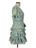Lulus 100% Polyester Blue Cocktail Dress Size L - photo 4