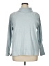 T by Talbots Blue Turtleneck Sweater Size XL - photo 1