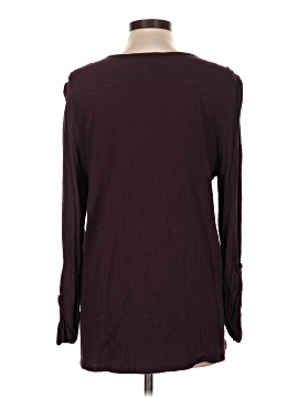 Gloria Vanderbilt Long Sleeve Henley (view 2)