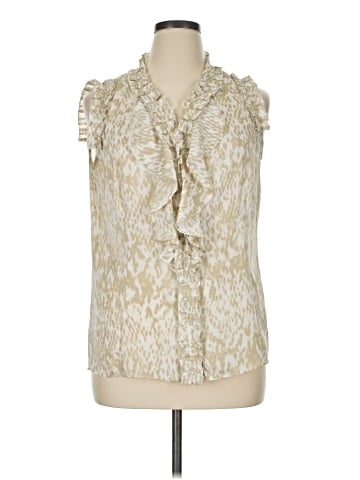 AK Anne Klein Sleeveless Blouse (view 1)