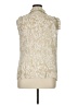 AK Anne Klein 100% Polyester Ivory Sleeveless Blouse Size 16 - photo 2