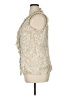 AK Anne Klein 100% Polyester Ivory Sleeveless Blouse Size 16 - photo 5