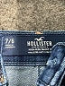 Hollister Blue Denim Shorts Size 7 - photo 3