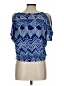 Love Blue Short Sleeve Blouse Size L - photo 2