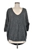 Express 100% Cotton Gray Pullover Sweater Size M - photo 1