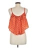 rue21 100% Polyester Orange Sleeveless Blouse Size M - photo 2