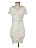Discreet Ivory Cocktail Dress Size M - photo 1