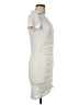 Discreet Ivory Cocktail Dress Size M - photo 4