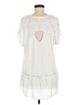 Tru Self Ivory White Short Sleeve Blouse Size M - photo 2