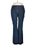 Ann Taylor LOFT Chevron-herringbone Blue Jeans Size 10 - photo 1
