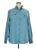 Unbranded 100% Polyester Teal Long Sleeve Blouse Size XXL - photo 1