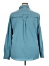 Unbranded 100% Polyester Teal Long Sleeve Blouse Size XXL - photo 2