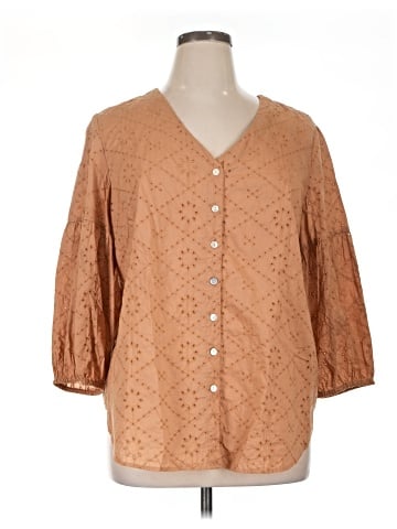 J.Jill 3/4 Sleeve Blouse (view 1)