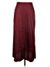 Unbranded 100% Polyester Burgundy Formal Skirt Size L - photo 1