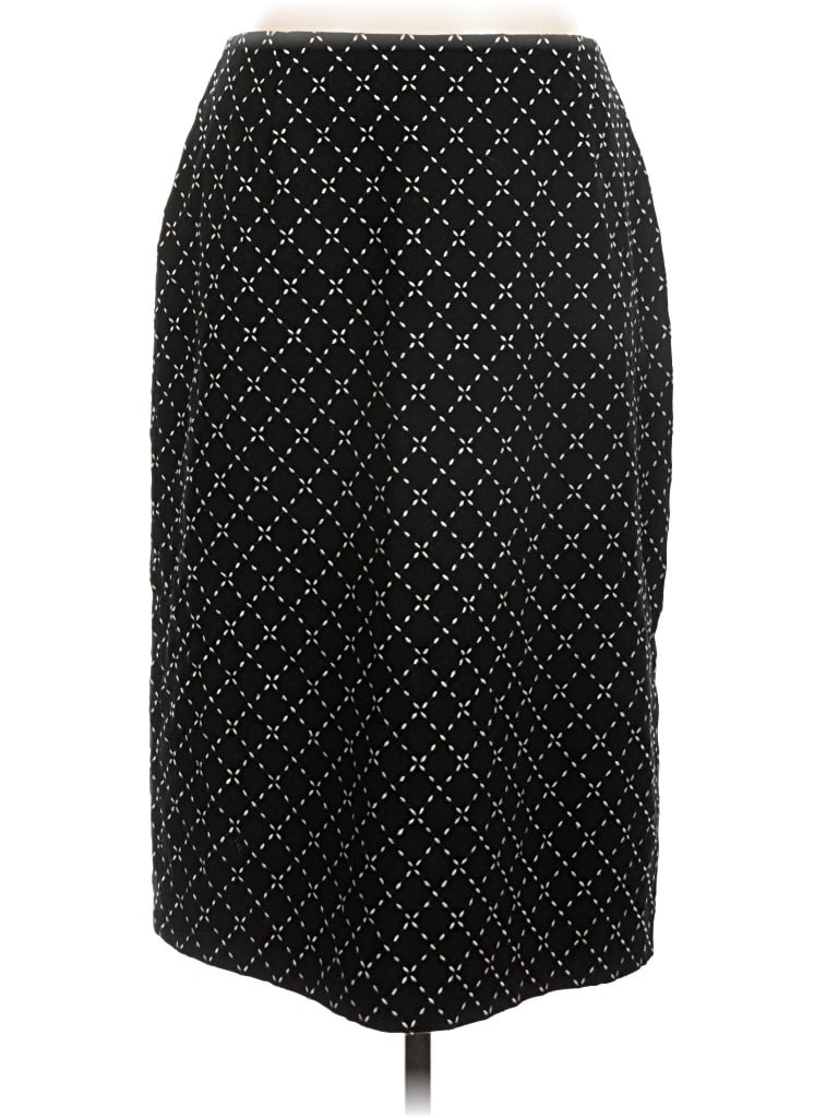 Pre-owned Talbots Formal Skirt In Black