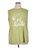 Unbranded Green Sleeveless T-Shirt Size XL - photo 1