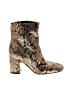 Sam Edelman Gold Ankle Boots Size 5 - photo 1