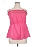Lane Bryant 100% Elastic Pink Tank Top Size 14 - photo 1