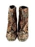 Sam Edelman Gold Ankle Boots Size 5 - photo 2