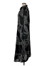 H&M 100% Polyester Graphic Black Casual Dress Size M - photo 5
