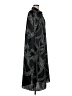 H&M 100% Polyester Graphic Black Casual Dress Size M - photo 4